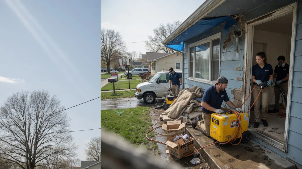 Basement Flood Cleanup in Burnet, TX near me